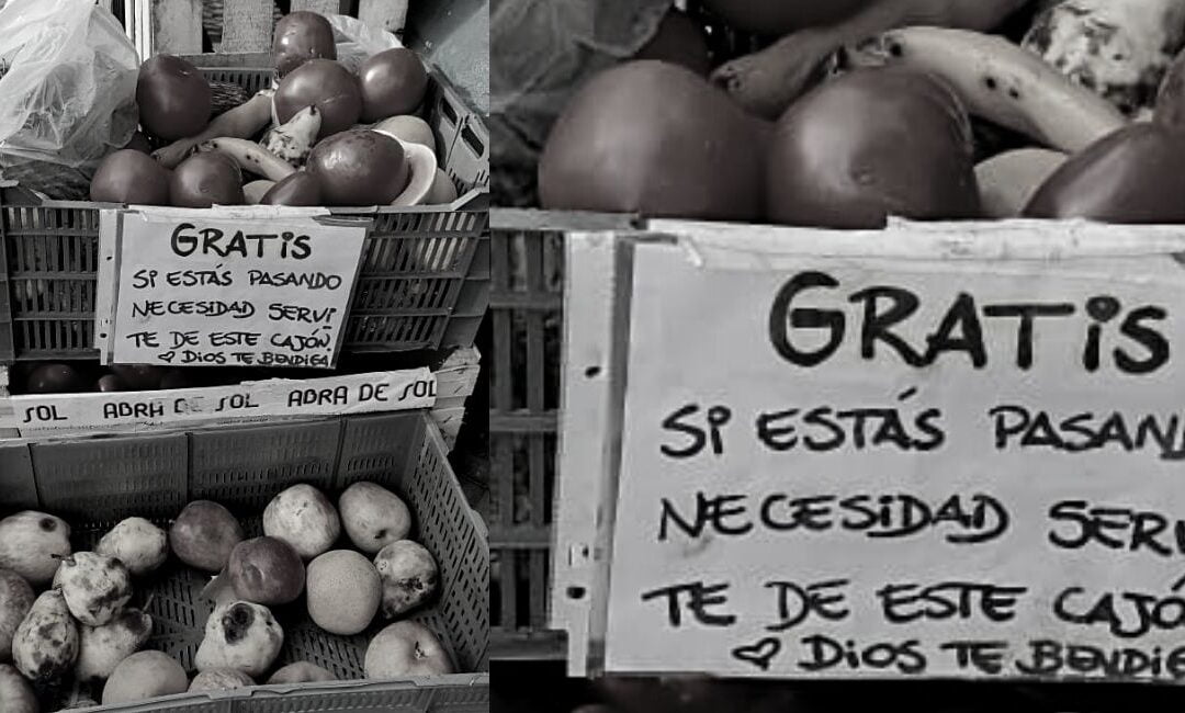 SI ESTÁS PASANDO NECESIDAD, SERVITE