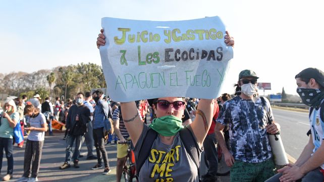 Se viene una nueva marcha de ambientalistas para frenar los incendios