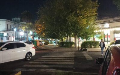Solicitud de renovación de luminaria en la zona del Centenario